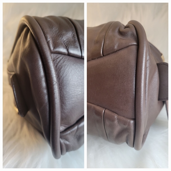 BALLY vintage leather boston bag - Picture 7 of 9